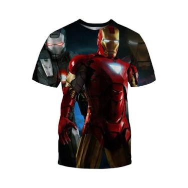 Imagem de Camiseta Masculina De Verão Com Estampa 3D Do Herói Marvel Thor Homem 