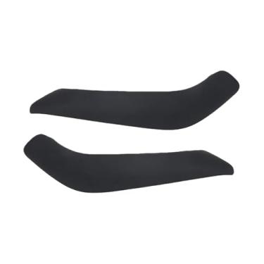 Imagem de Puxador interno do painel de apoio de braço da porta interna do carro, compatível com BMW X1 X2 F48 F49 F39 2016 2017 2018 2019 2020 2021 2022 51417417513(2PCS Black)