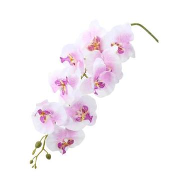 Imagem de Orquídea Borboleta Artificial Phalaenopsis: Flores Artificiais Para De