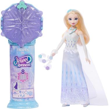 Imagem de Boneca Fashion Mattel Disney Frozen Elsa com Acessórios