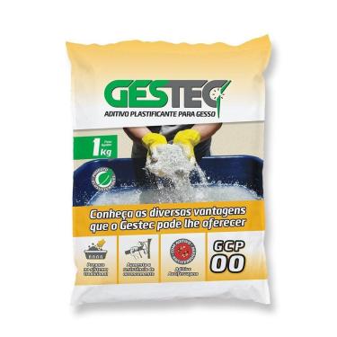 Imagem de Gestec Gcp Aditivo Plastificante Para Gesso Tipo 00 - 1kg