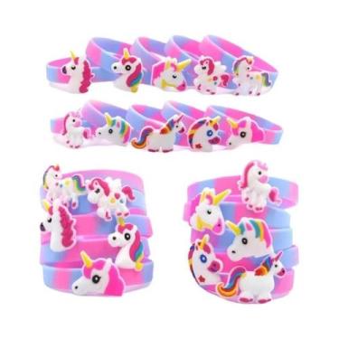 Imagem de Pulseiras De Unicórnio Para Meninas, Lembrancinhas De Aniversário Infa