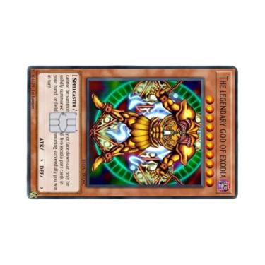 Imagem de Conjunto De Cartas De Monstros Yu-Gi-Oh, 4 Adesivos Impermeáveis Para 