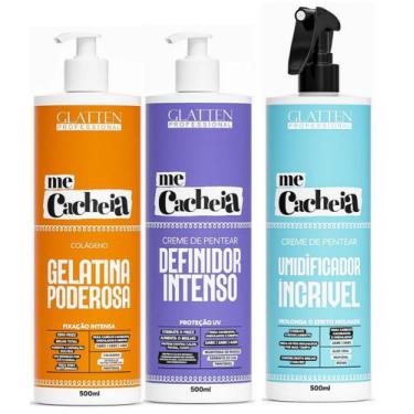 Imagem de Glatten Me Cacheia Gelatina e Definidor e Umidificador