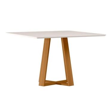 Imagem de Mesa Lectus 135 X 135 Ype/Off White - New Ceval
