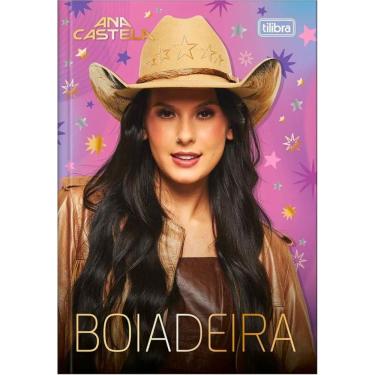 Imagem de Caderno Brochurão Escolar Ana Castela 80 Folhas Tilibra