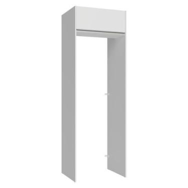 Imagem de Porta-geladeira 73 Cm 1 Porta Basculante Branco Glamy Madesa Branco