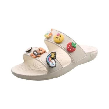 Imagem de Sandálias De Plataforma Casuais De Verão Para Mulheres Com Estampa De 