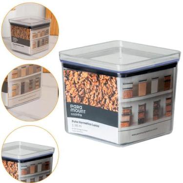 Imagem de Pote Para Alimentos Hermético Lumini 2.195 ML BPA Free 4644 - Paramoun