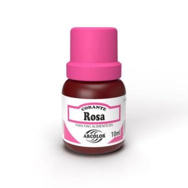 Imagem de Corante Líquido Alimentício 10ml Arcolor - Escolha As Cores, Rosa