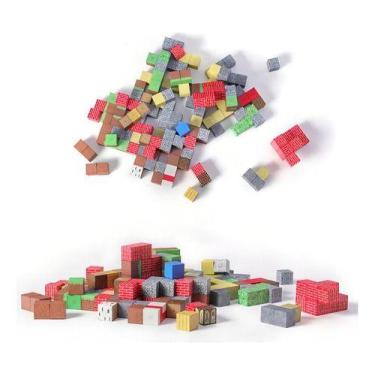 Imagem de Brinquedo bloco montar construç magnético minecraft 64 peças - Pool, P