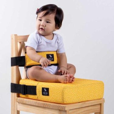 Imagem de Kit Assento de Elevação Alimentação  e Cinto Amarelow - Alce