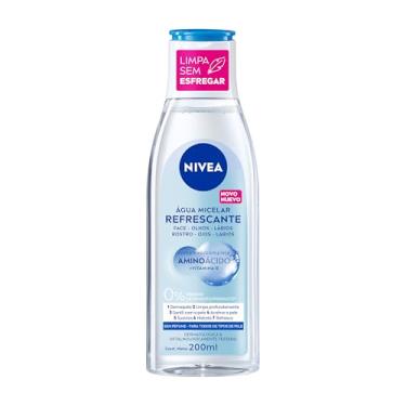 Imagem de NIVEA Água Micelar Solução de Limpeza 7 em 1 Refrescante 200ml, Demaquila, Limpa Profundamente, Purifica, Hidrata, Cuidado Facial