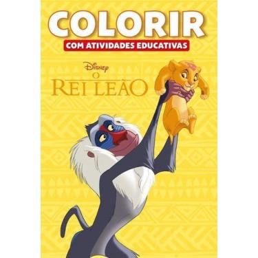 Imagem de Colorir atividades educativas disney - o rei leão - RIDEEL
