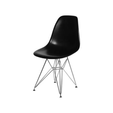 Imagem de Cadeira Eames DSR na Cor Preta - ordesign, Preto, 1 unidade