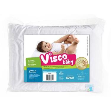 Imagem de 4 Travesseiros Espuma Nasa Viscoelástica - Para Bebês - Fibrasca, 1 un