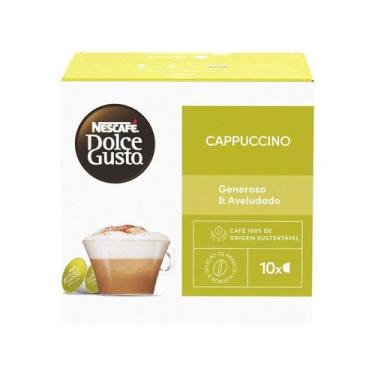 Imagem de Café em Cápsula Nescafé Dolce Gusto  Cappuccino 10 Cápsulas - Nestlé, 