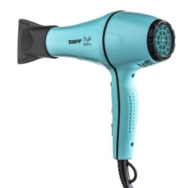 Imagem de Secador de Cabelo Style Azul 2000W - Azul / 220v - Taiff, Azul, 110V