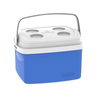 Imagem de Caixa Térmica Cooler 12 litros com 4 Placas Gelo Reutilizável 400 ML T