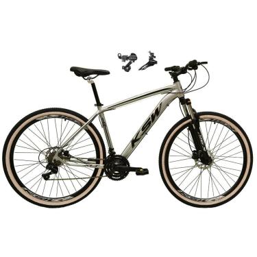 Imagem de   Bicicleta Aro 29 Ksw Xlt Alumínio 24v Câmbios Shimano Garfo Suspensão Pneu com Faixa...