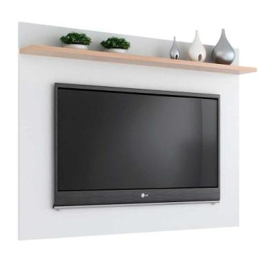 Imagem de Painel Benevello 40 Polegadas Em MDP Com Prateleira Quiditá, Branco co