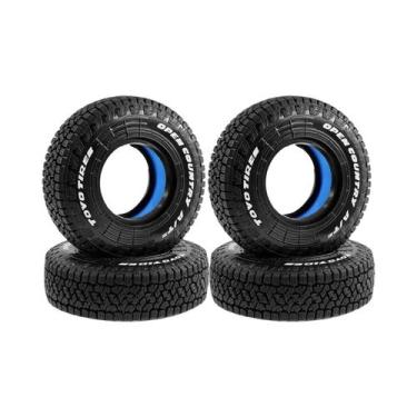 Imagem de Conjunto De Pneus De Borracha De 105mm E Rodas De 1.9 Polegadas Para C