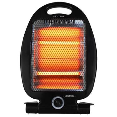 Imagem de Aquecedor de Quartzo Ventisol AQ02I-02 800W Preto 220V