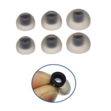Imagem de Borrachinha ponta compativel galaxy buds 2 - GENERICA, PRETO