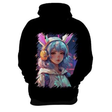 Imagem de Blusa de Frio Páscoa Coelhinha Traços Vaporwave 8 - Kasubeck Store®, I