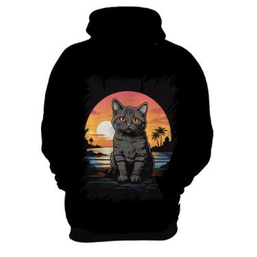 Imagem de Blusa de Frio Gatinho no Pôrdo Sol Sunset 1 - Kasubeck Store®, G