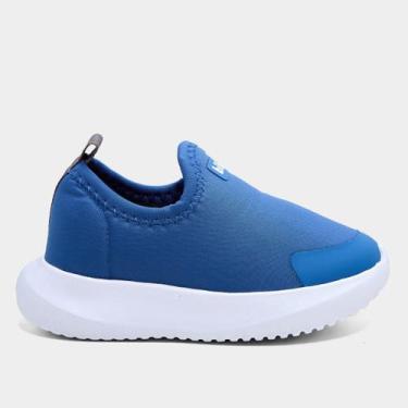 Imagem de Tênis Infantil Bibi Flash Menino, Azul, Branco, 25