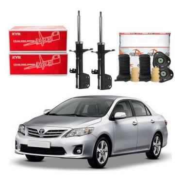 Imagem de Kit Amortecedor Dianteiro Corolla 1.6 1.8 2.0 2009 A 2014 - Kit Amorte