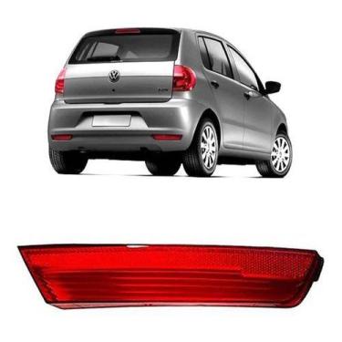 Imagem de Refletor Parachoque Traseiro VW FOX 2010 à 2014 Acrílico Lado Direito 
