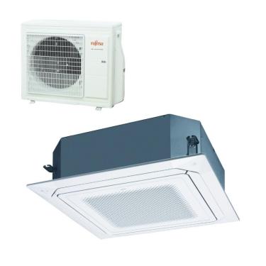 Imagem de Ar Condicionado Split Cassete 4 Vias Fujitsu Airstage Inverter 24000 BTUs Quente e Frio R32 220V