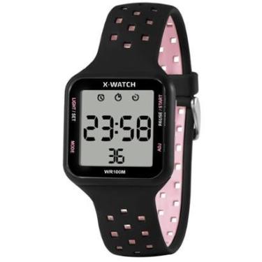 Imagem de Relógio X-Watch Retangular Digital-Feminino