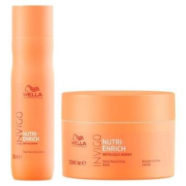 Imagem de Kit Shampoo Wella Professionals Invigo Nutri-Enrich + Máscara-Unissex
