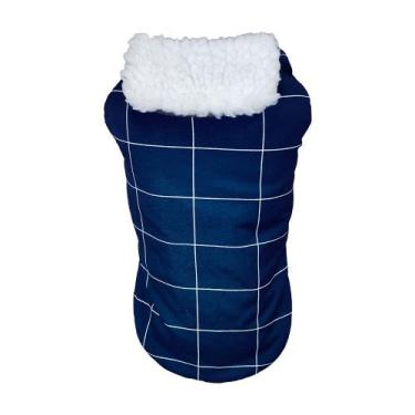 Imagem de Roupa capa pet frio inverno ajustável 13 tamanhos fácil de colocar cac