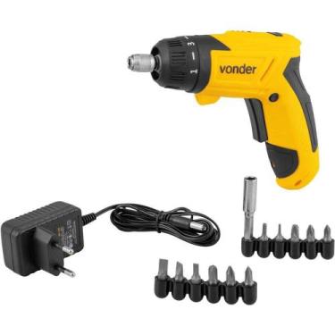 Imagem de Parafusadeira Bateria 3,6V Kit C/12Pcs Vonder