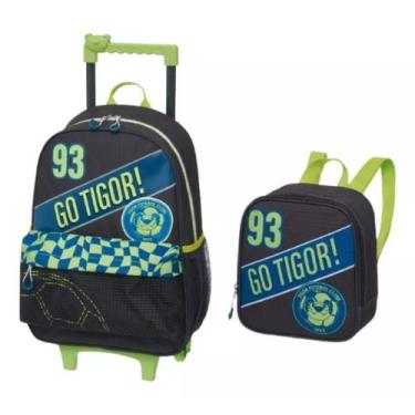 Imagem de Kit Escolar Mochila De Rodinhas Com Lancheira Tigor T. Tigre - Pacific
