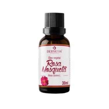Imagem de Óleo Vegetal Carreador Rosa Mosqueta Dermcos 30 Ml Natural Para Aromat
