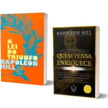 Imagem de Kit Livro Quem Pensa Enriquece, O Legado - Napoleon Hill + A Lei do Tr