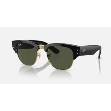 Imagem de Óculos De Sol Unissex Ray-Ban Mega Clubmaster RB0316-S 901/31 53, Pret