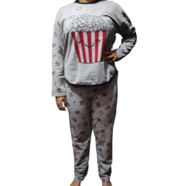Imagem de Pijama Adulto Feminino Flanelado Fechado  Frio- Inverno - Dani Lingeri