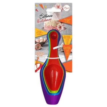 Imagem de Conjunto De Colher Medidora Com Bico 4 Pçs - ZU775 - ds