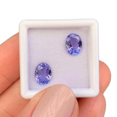 Imagem de Tanzanita Oval Par 2,51ct (1) - ENE2ESE