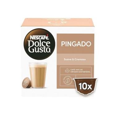 Imagem de Cápsulas de Café Nescafé Dolce Gusto Pingado Caixa com 10 Unidades para Cafeteiras