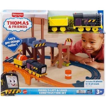 Imagem de Pista Thomas e Amigos Construcao Diesel Motorizada - Jbw20 - Mattel