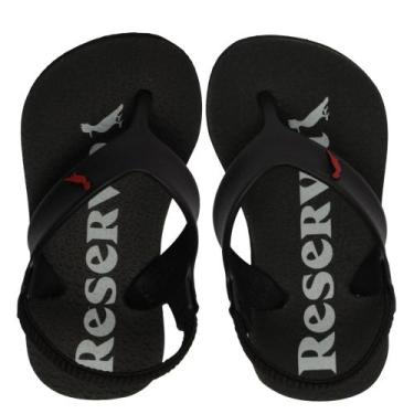Imagem de Chinelo Bebê Menino Reserva Mini Preto, 19/20