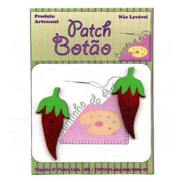 Imagem de Botton Patch Pimenta 2054 - 2 Unid - Cantinho Da Arte