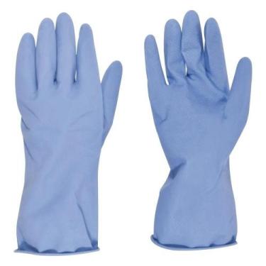 Imagem de Luva Látex G Azul Forro NOVE54